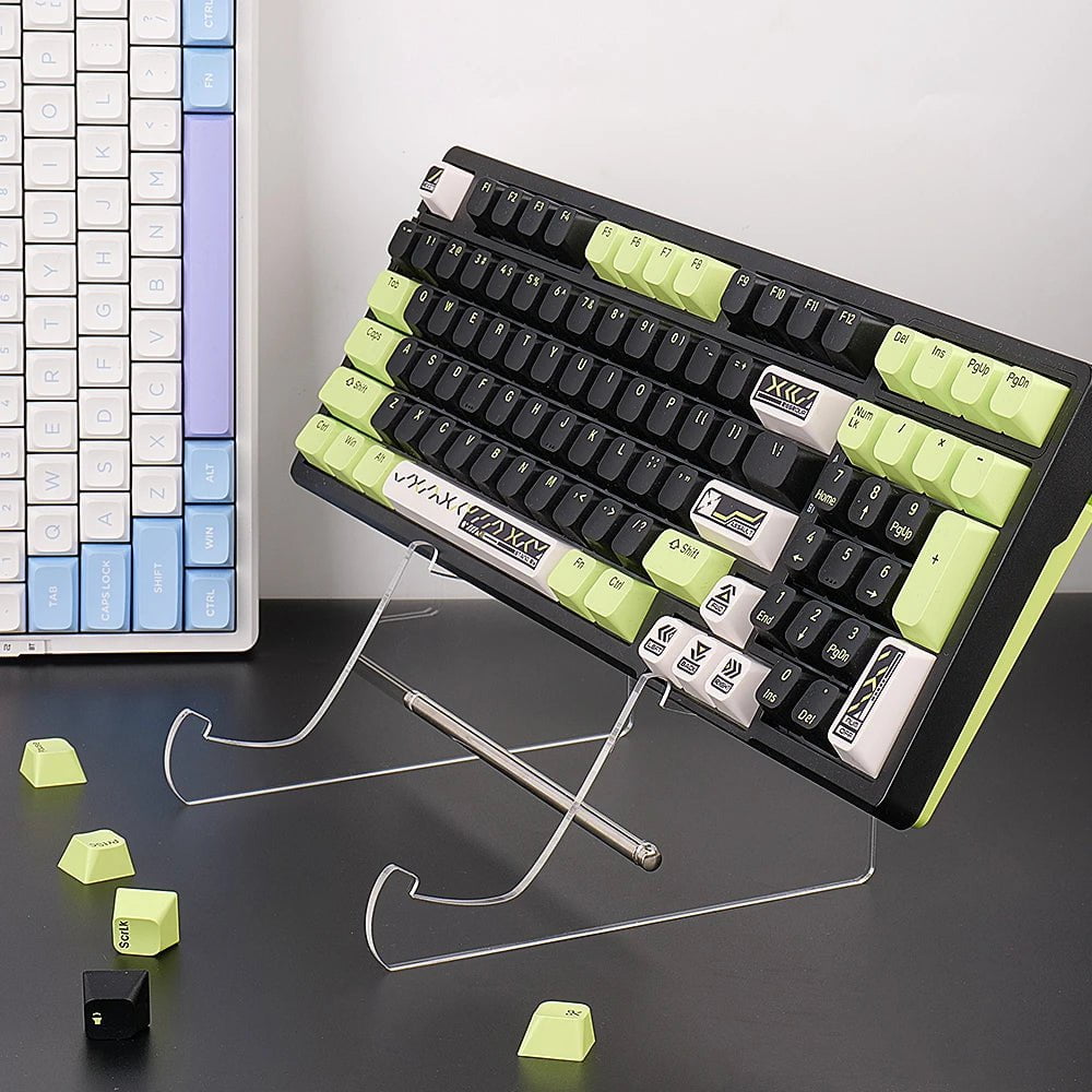 Storazone Keyboard Display Stand Transparent Acrylic Keyboard Stand for Computer Mechanical Keyboard holder layer Rack keyboard tray