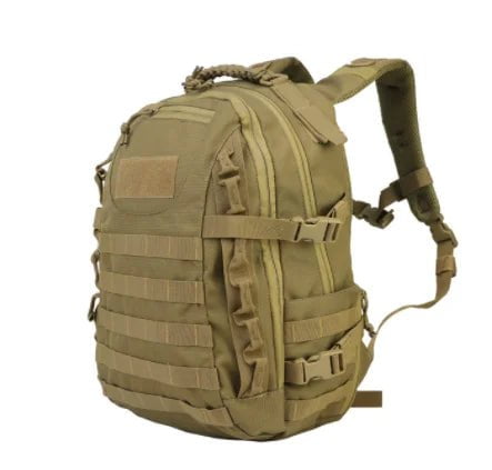 Storazone Khaki 2 straps / CHINA 35L Camping Backpack Waterproof Trekking Fishing Hunting Bag Military Tactical Army Molle Climbing Rucksack Outdoor Bags mochila