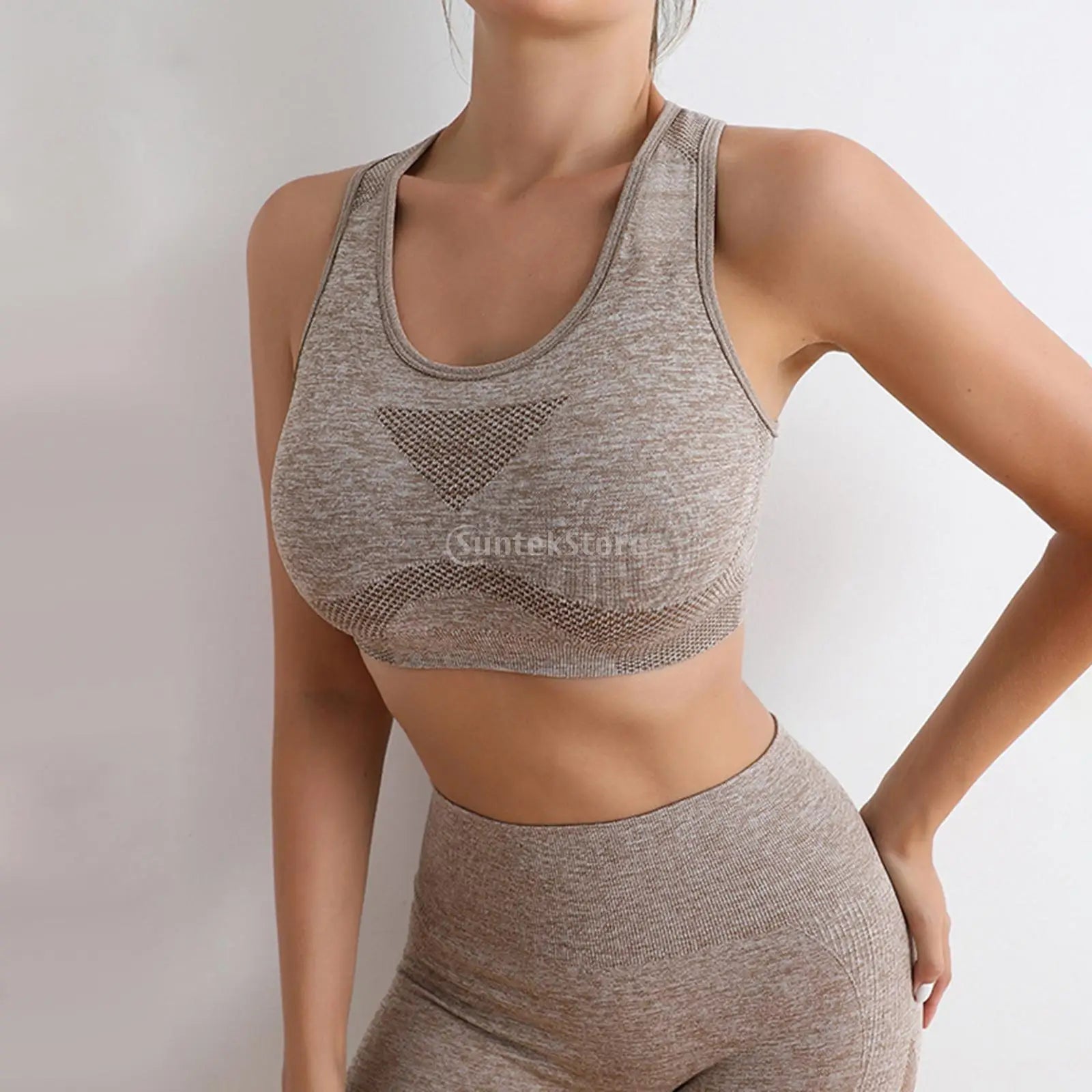 Storazone Khaki bra / S M(40-65KG)-Shorts Push Up Sports Shorts For Women Cycling Shorts Jogging Fitness High Waist Gym shorts Leggings Women Yoga Clothing Women Shorts