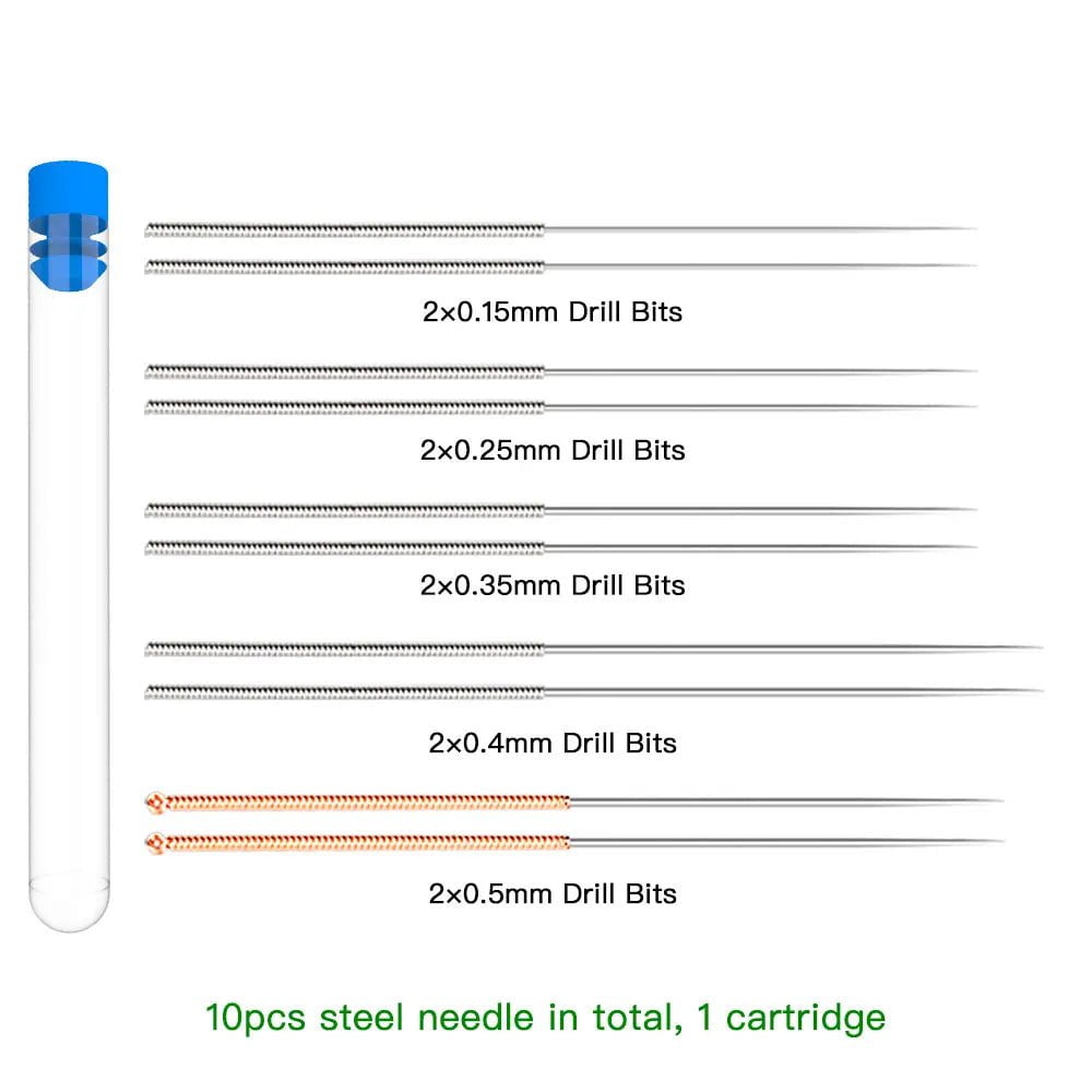 Storazone KINGROON 3D Printer Cleaner Tool Copper Wire Brush Toothbrush Nozzle Cleaning Needle 3D Printer Parts Cleaning Tool Wrench Kit