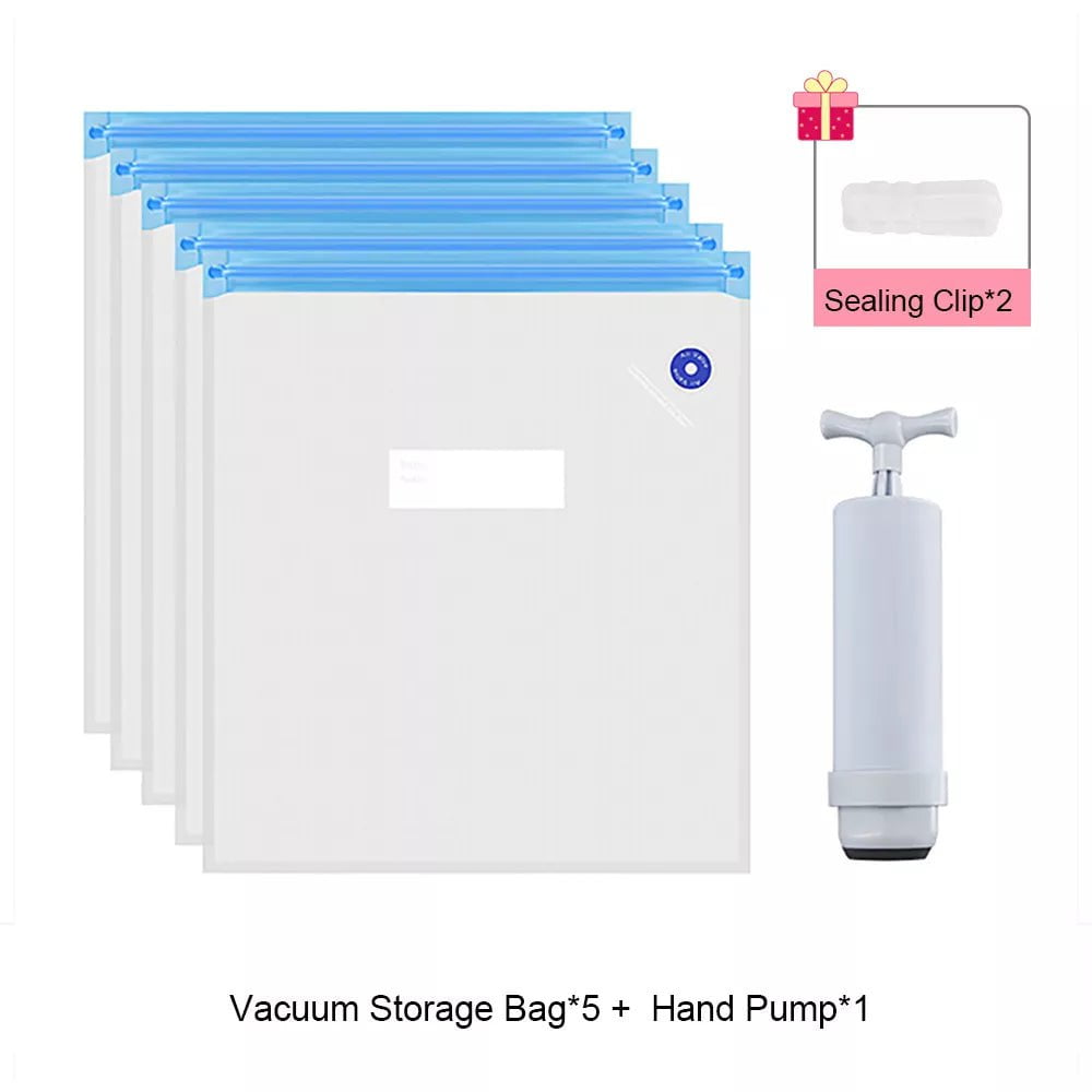 Storazone Kit A 5pcs bag pump KINGROON PLA ABS TPU Vacuum Bag Filament Storage Bag 3D Printer Filament Dryer Safekeep Humidity Resistant 3D Printer Parts