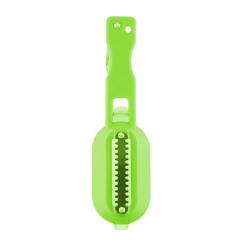STORAZONE Kitchen 20x5.5cm / GreenA Fish Skin Brush Scraping Fish Scale Brush Grater Quick Disassembly Fish Knife Cleaning Peeling Skin Scraper Scraper Fish Scaler Kitchen Tools