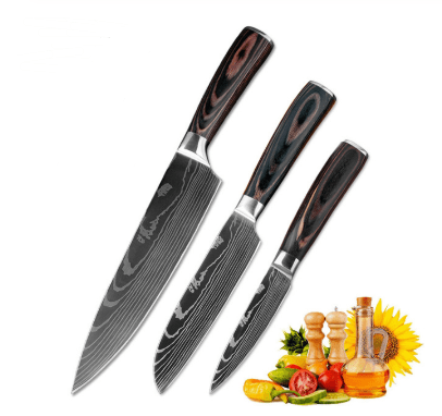 STORAZONE Kitchen 3 sets Carpenter's Special Set 6-piece Set 8-piece Set Knife Chef Knife Kitchen Knife Cooking