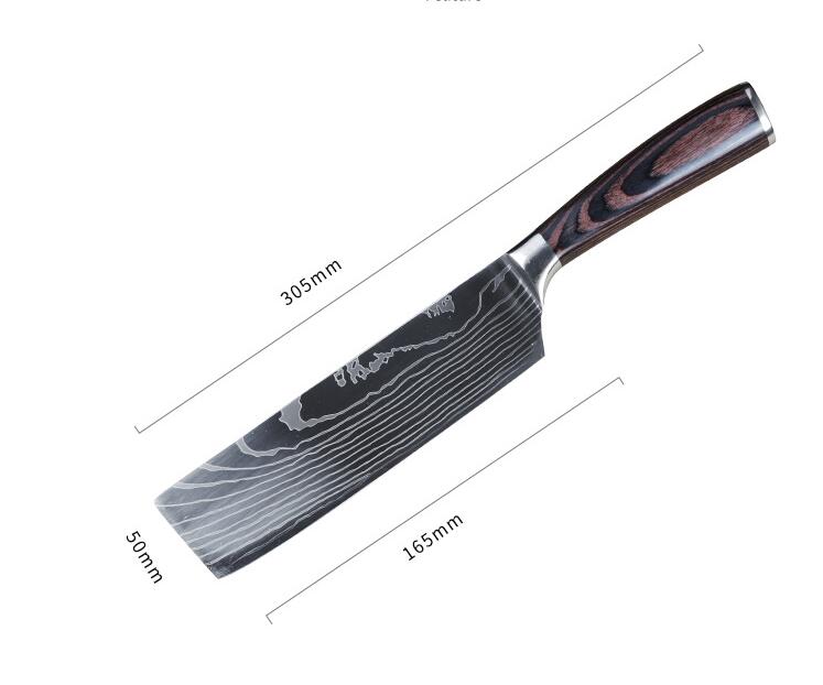 STORAZONE Kitchen 7 cleaver knife Carpenter's Special Set 6-piece Set 8-piece Set Knife Chef Knife Kitchen Knife Cooking