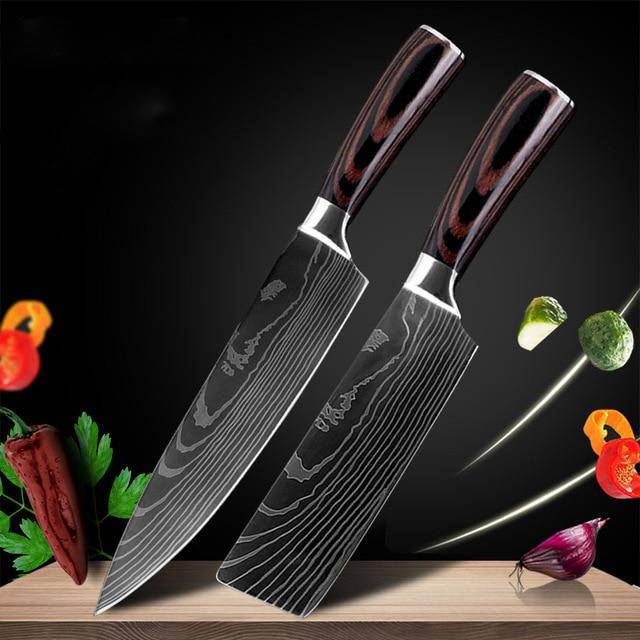 STORAZONE Kitchen 8 chef+ 7 clever Carpenter's Special Set 6-piece Set 8-piece Set Knife Chef Knife Kitchen Knife Cooking