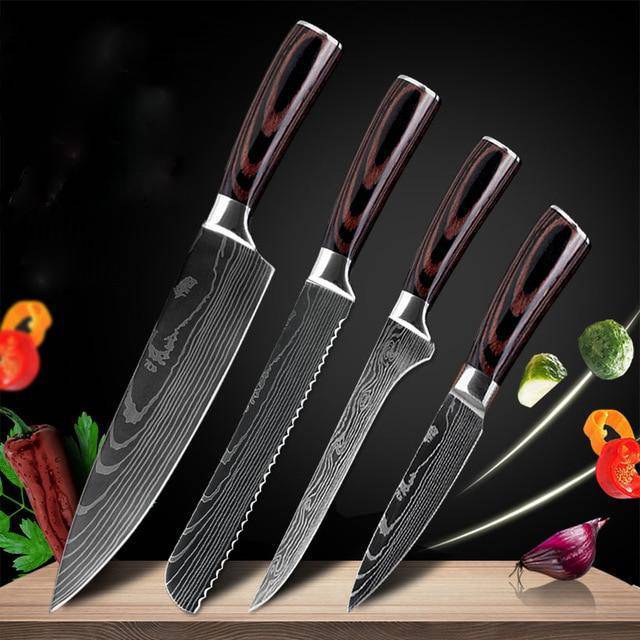 STORAZONE Kitchen 8chef+8bread+6bon+3.5pair Carpenter's Special Set 6-piece Set 8-piece Set Knife Chef Knife Kitchen Knife Cooking