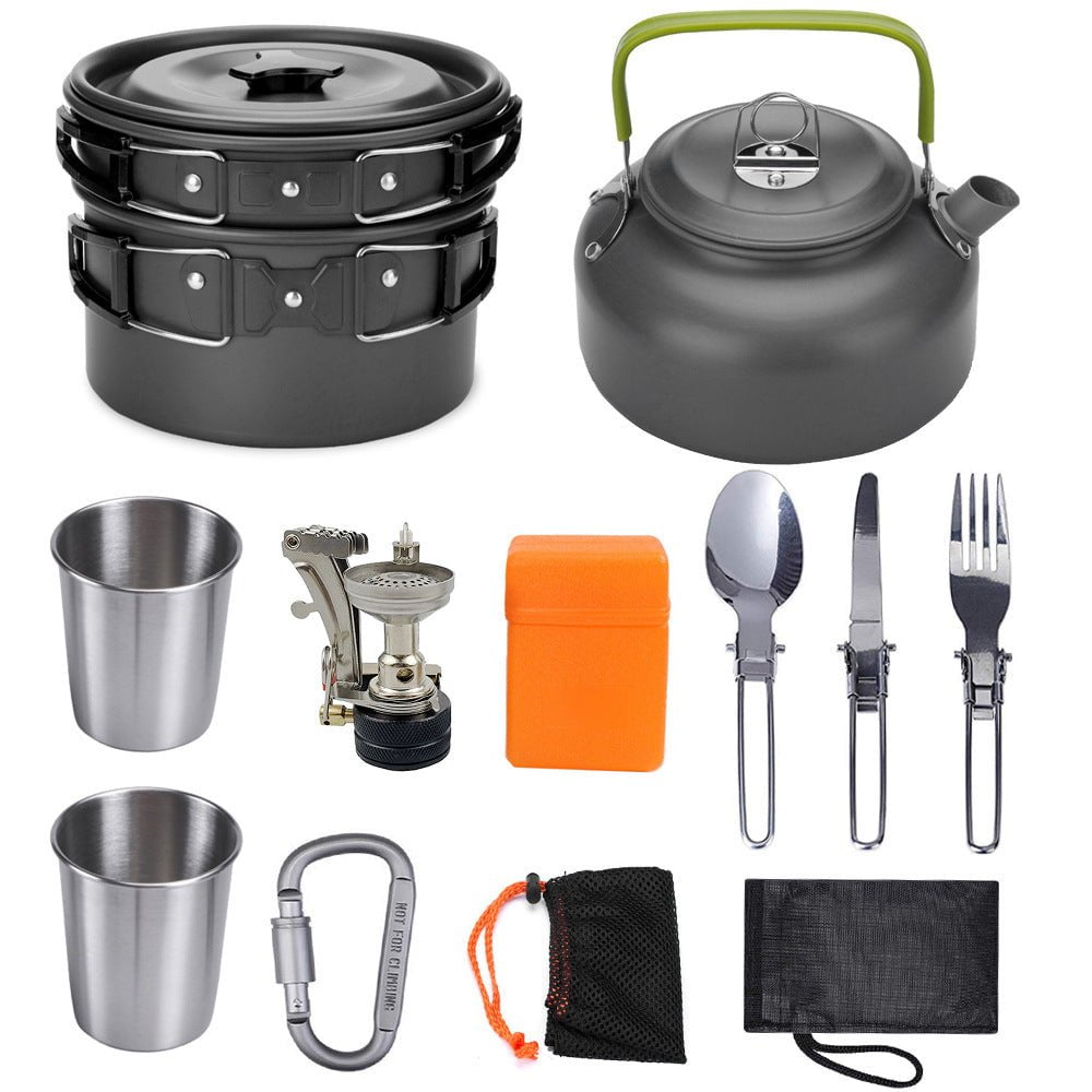 STORAZONE Kitchen Black Portable camping cooker stove