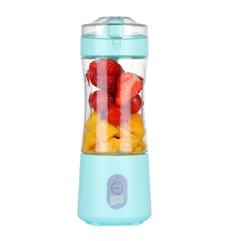 STORAZONE Kitchen Blue / 1 Set Portable Blender For Shakes And Smoothies Personal Size Single Serve Travel Fruit Juicer Mixer Cup With Rechargeable USB