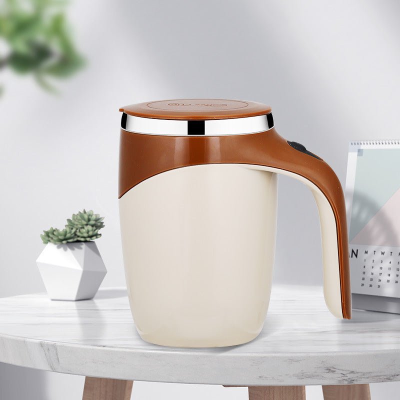 STORAZONE Kitchen Coffee Rechargeable Model Automatic Stirring Cup Coffee Cup High Value Electric Stirring Cup Lazy Milkshake Rotating Magnetic Water Cup