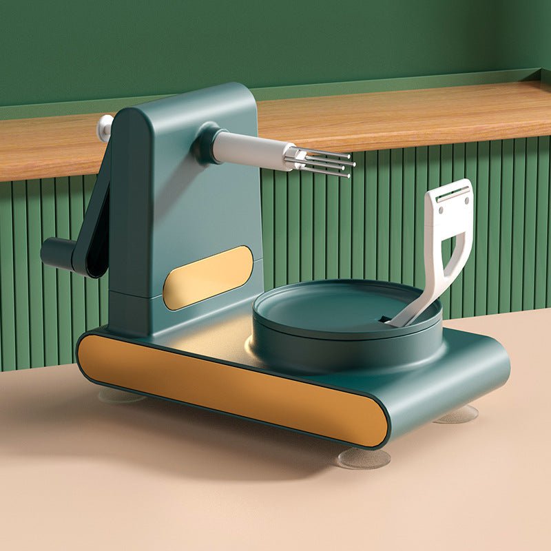STORAZONE Kitchen Dark green / Peeler Hand-cranked Multifunctional  Peeler Machine Home Peeler Cutter Kitchen Slicer Tools With Gadgets Fruit  Corer Kitchen Gadgets