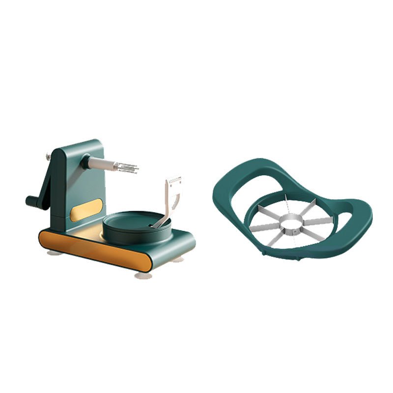 STORAZONE Kitchen Dark green / Peeler Splitter Hand-cranked Multifunctional  Peeler Machine Home Peeler Cutter Kitchen Slicer Tools With Gadgets Fruit  Corer Kitchen Gadgets