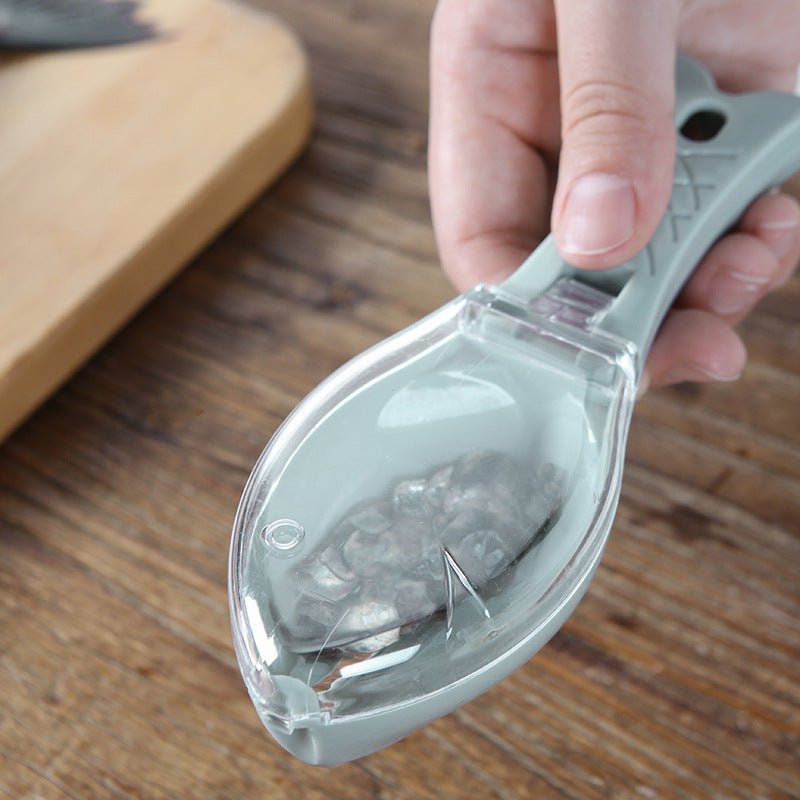 STORAZONE Kitchen Fish Skin Brush Scraping Fish Scale Brush Grater Quick Disassembly Fish Knife Cleaning Peeling Skin Scraper Scraper Fish Scaler Kitchen Tools