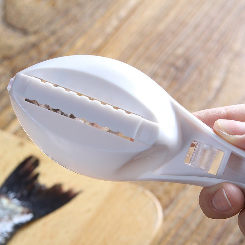 STORAZONE Kitchen Fish Skin Brush Scraping Fish Scale Brush Grater Quick Disassembly Fish Knife Cleaning Peeling Skin Scraper Scraper Fish Scaler Kitchen Tools
