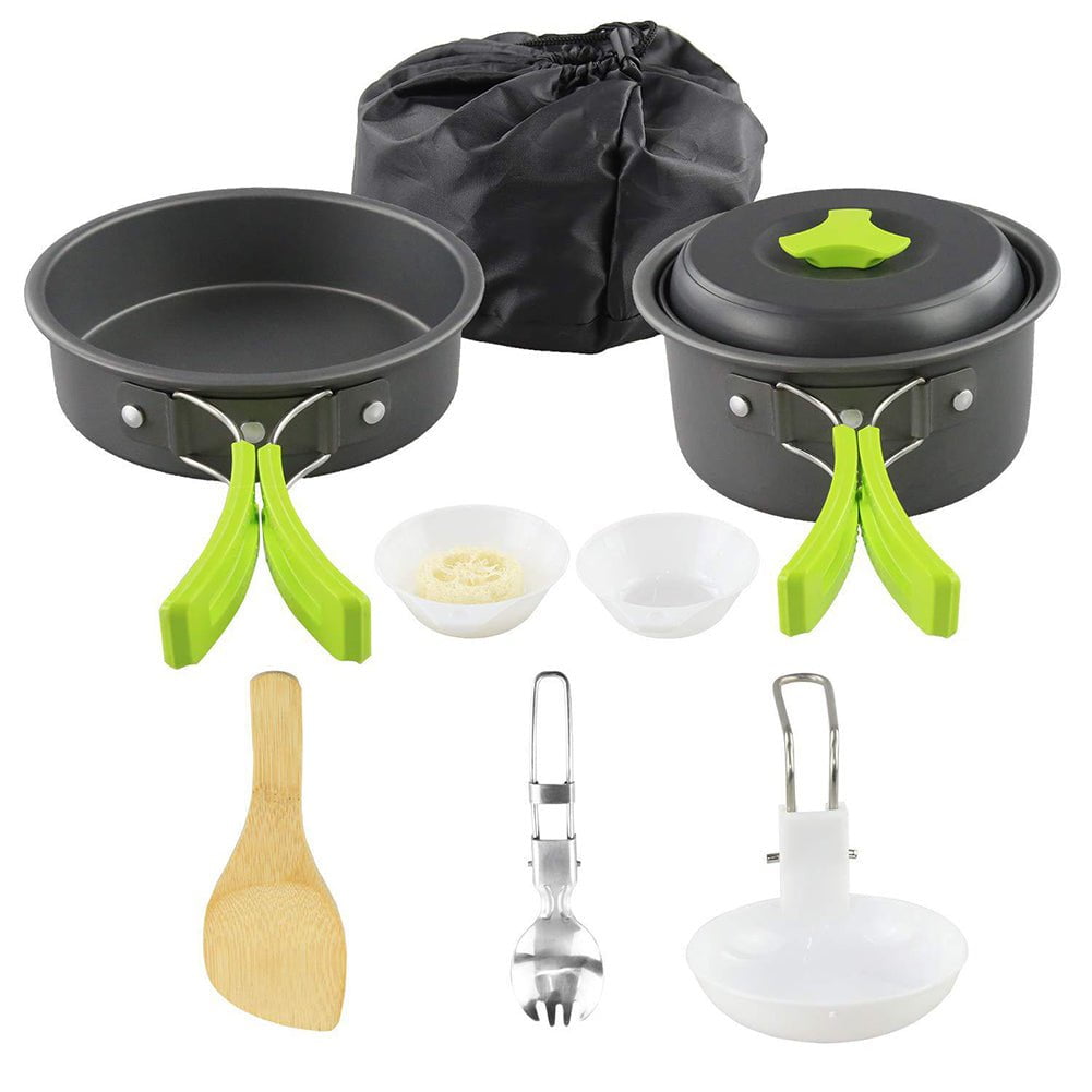 STORAZONE Kitchen Green B Set Portable camping cooker stove