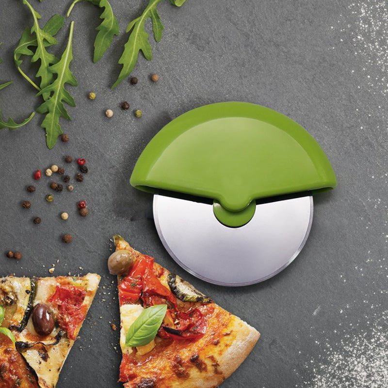 STORAZONE Kitchen Green Kitchen Gadgets Pizza Wheel Knife