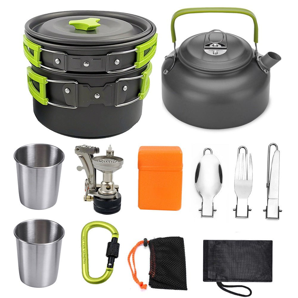 STORAZONE Kitchen Green Portable camping cooker stove