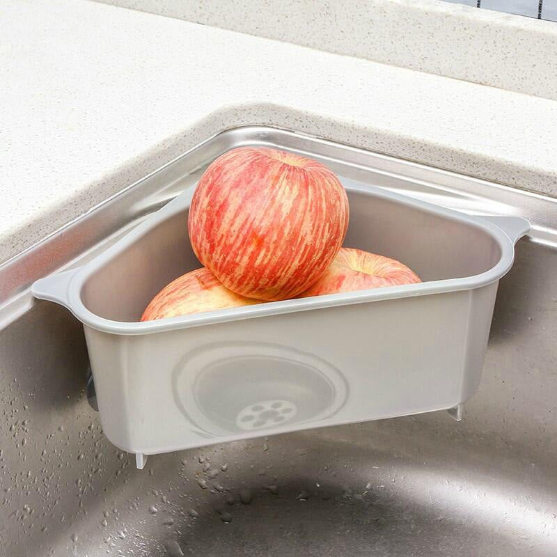STORAZONE Kitchen Kitchen Sink Multi-function Triangle Storage Rack Multi-purpose Dishwashing Sponge Drain Rack Storage Rack