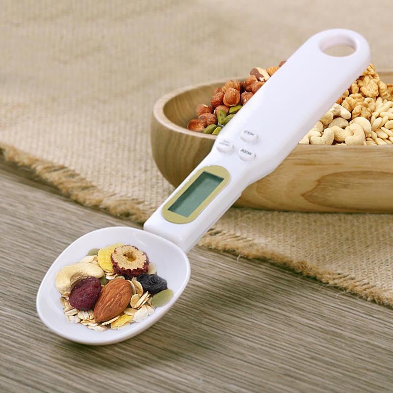 STORAZONE Kitchen LCD Digital Kitchen Scale Electronic Cooking Food Weight Measuring Spoon Grams Coffee Tea Sugar Spoon Scale Kitchen Tools