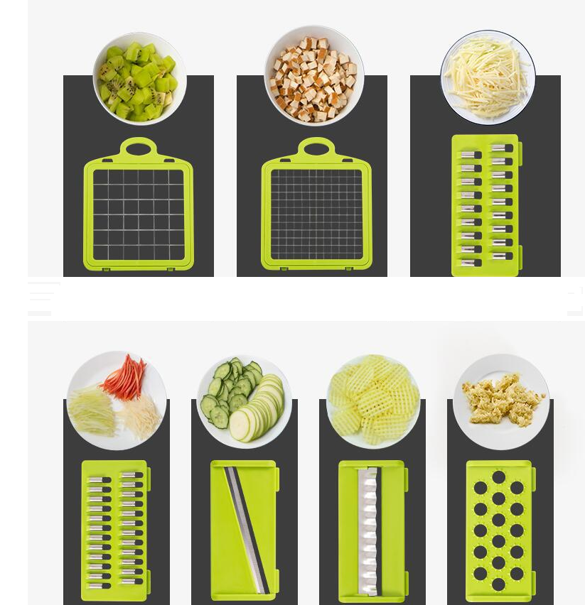 STORAZONE Kitchen Multifunctional Vegetable Cutter Home Kitchen Slicing And Dicing Fruit Artifact