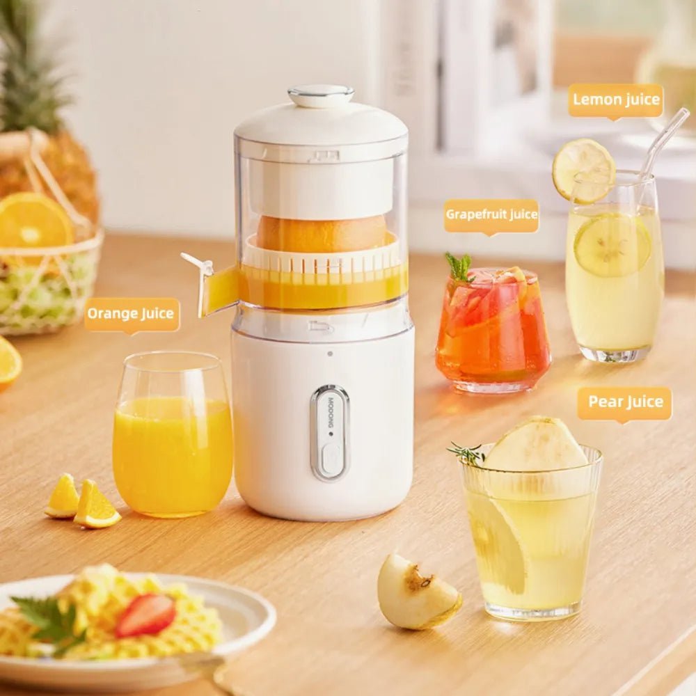 STORAZONE Kitchen Multifunctional Wireless Electric Juicer Steel Orange Lemon Blender USB Portable Mini Fruit Squeezer Pressure Juicer Kitchen