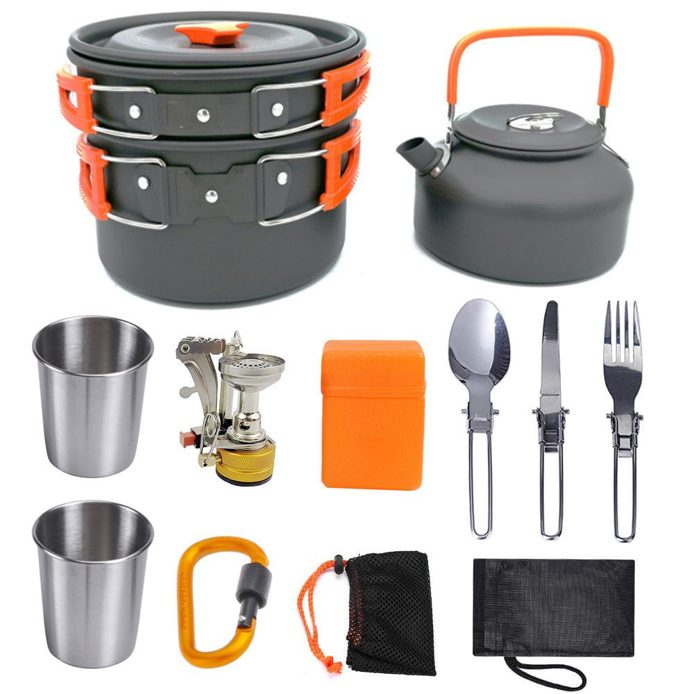 STORAZONE Kitchen Orange Portable camping cooker stove