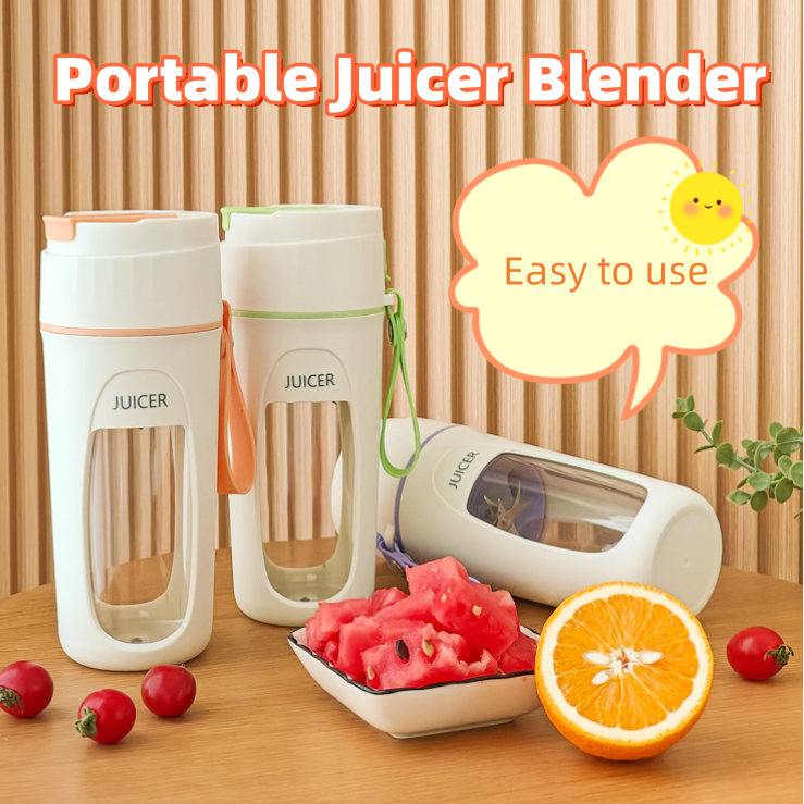 STORAZONE Kitchen Portable Blender Electric USB Charging Outdoor Automatic Juicer Cup Juice Maker Kitchen Supplies