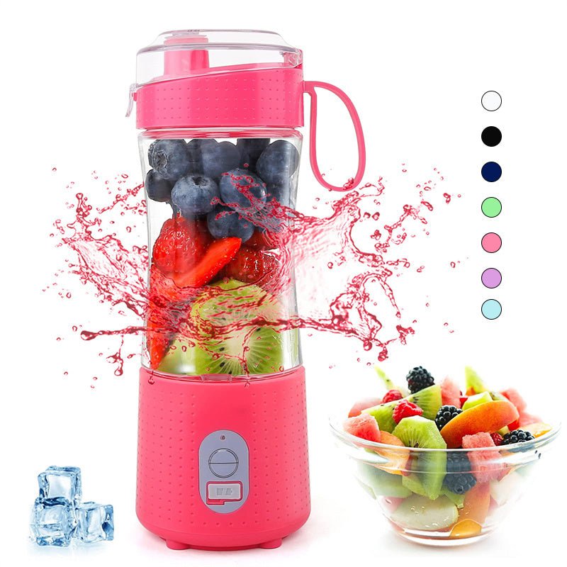 STORAZONE Kitchen Portable Blender For Shakes And Smoothies Personal Size Single Serve Travel Fruit Juicer Mixer Cup With Rechargeable USB