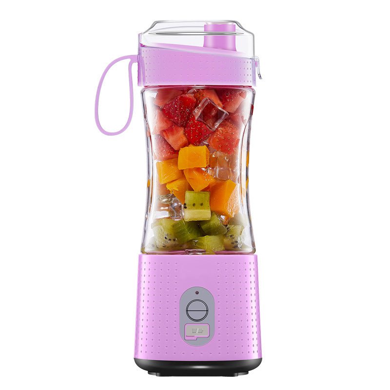 STORAZONE Kitchen Purple / 1 Set Portable Blender For Shakes And Smoothies Personal Size Single Serve Travel Fruit Juicer Mixer Cup With Rechargeable USB