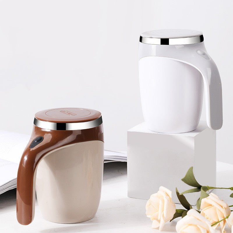 STORAZONE Kitchen Rechargeable Model Automatic Stirring Cup Coffee Cup High Value Electric Stirring Cup Lazy Milkshake Rotating Magnetic Water Cup