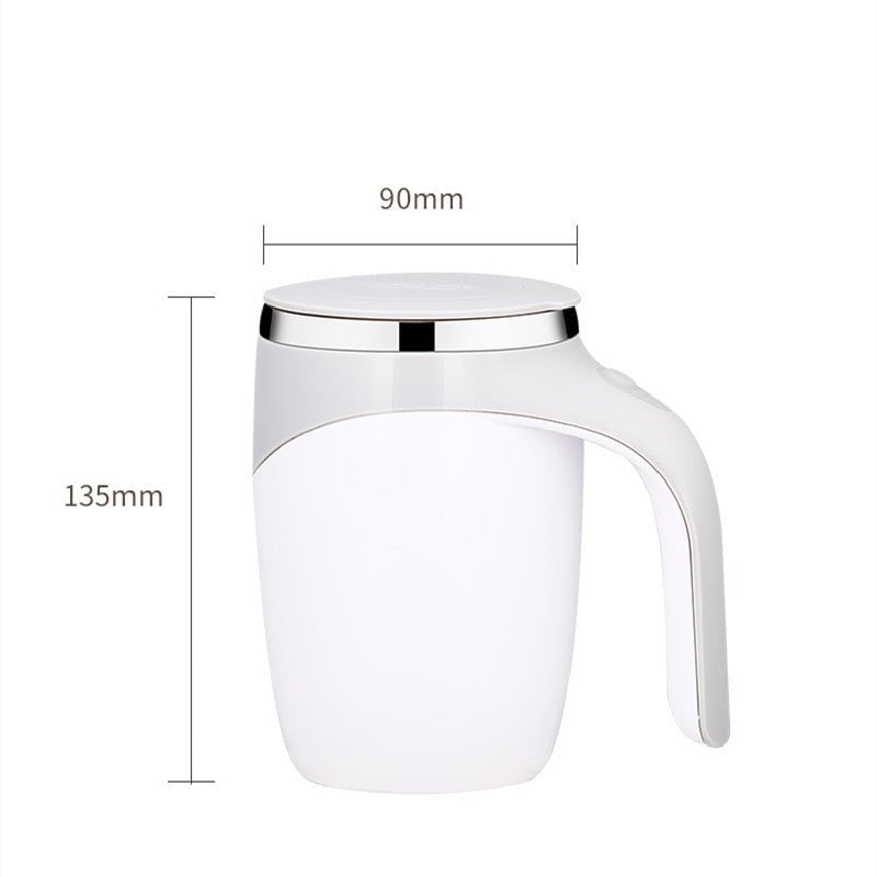 STORAZONE Kitchen Rechargeable Model Automatic Stirring Cup Coffee Cup High Value Electric Stirring Cup Lazy Milkshake Rotating Magnetic Water Cup