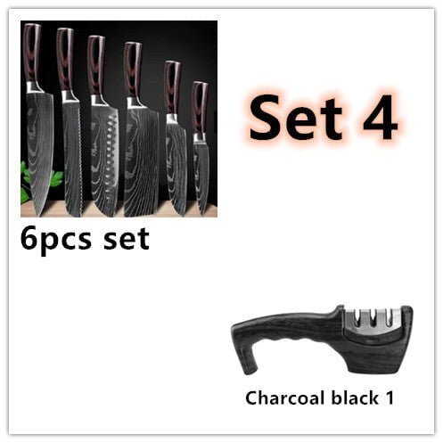 STORAZONE Kitchen Set 4 Carpenter's Special Set 6-piece Set 8-piece Set Knife Chef Knife Kitchen Knife Cooking