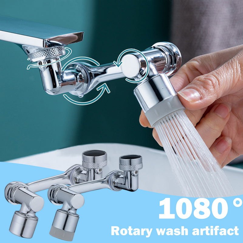 STORAZONE Kitchen Universal 1080 Swivel Faucet Aerator Multifunction Faucet Extender Universal Swivel Splash Resistant Shower