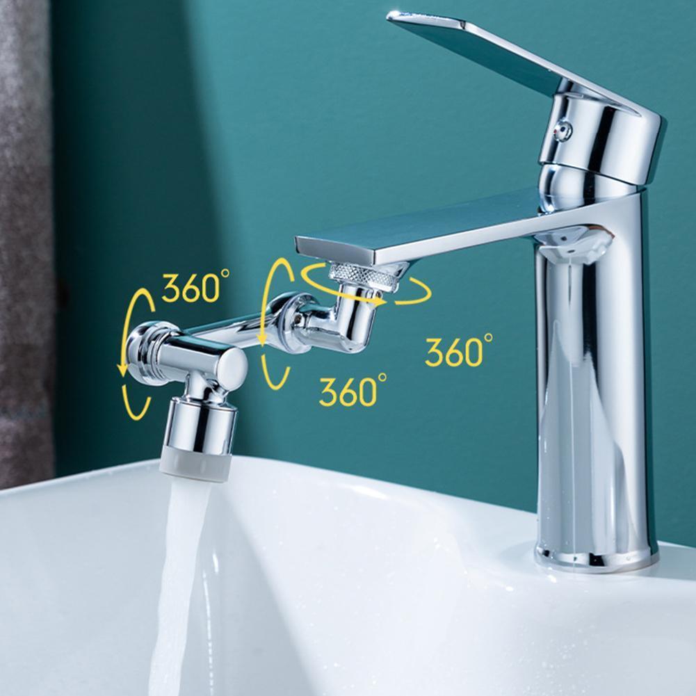 STORAZONE Kitchen Universal 1080 Swivel Faucet Aerator Multifunction Faucet Extender Universal Swivel Splash Resistant Shower