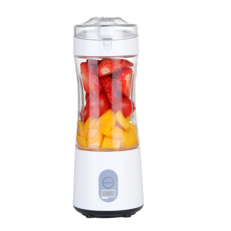 STORAZONE Kitchen White / 1 Set Portable Blender For Shakes And Smoothies Personal Size Single Serve Travel Fruit Juicer Mixer Cup With Rechargeable USB