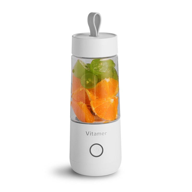 STORAZONE Kitchen White 350ml Portable Blender Juicer Electric USB Rechargeable Mixer Smoothie Slushy Cup Fresh Juice Blender Bottle USB Charging Kitchen Gadgets