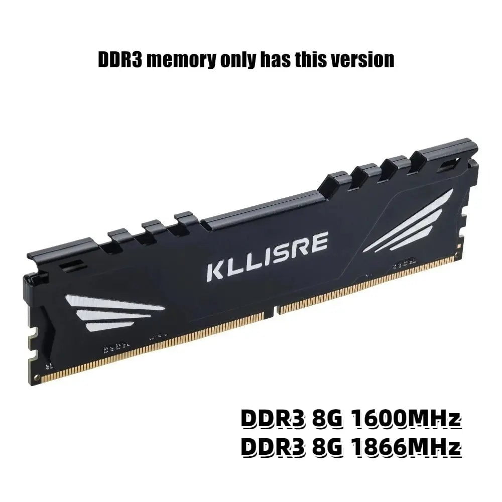 Storazone Kllisre DDR3 DDR4 4GB 8GB 16GB Memory Ram 1600 1866 2666 3200 MHz Desktop Dimm Non-ECC