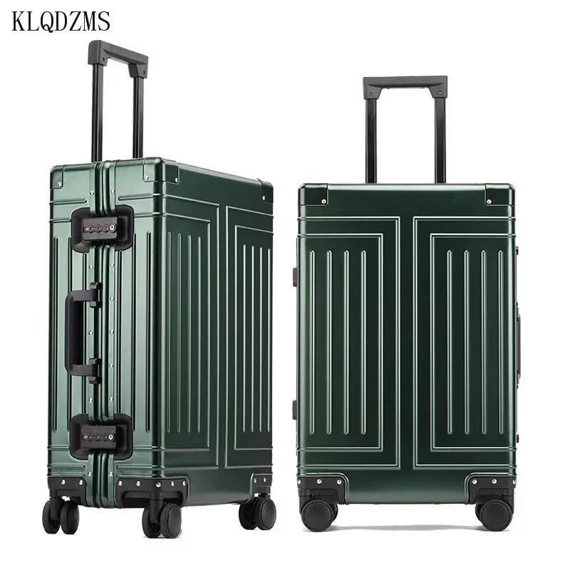 Storazone KLQDZMS  20’’24’’26’’29 Inch Fashion Travel Rolling Bags With Universal Wheel All Aluminum Alloy Trolley Luggage Suitcase