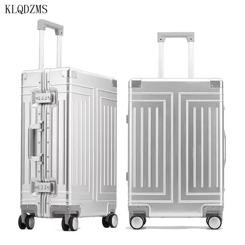 Storazone KLQDZMS  20’’24’’26’’29 Inch Fashion Travel Rolling Bags With Universal Wheel All Aluminum Alloy Trolley Luggage Suitcase