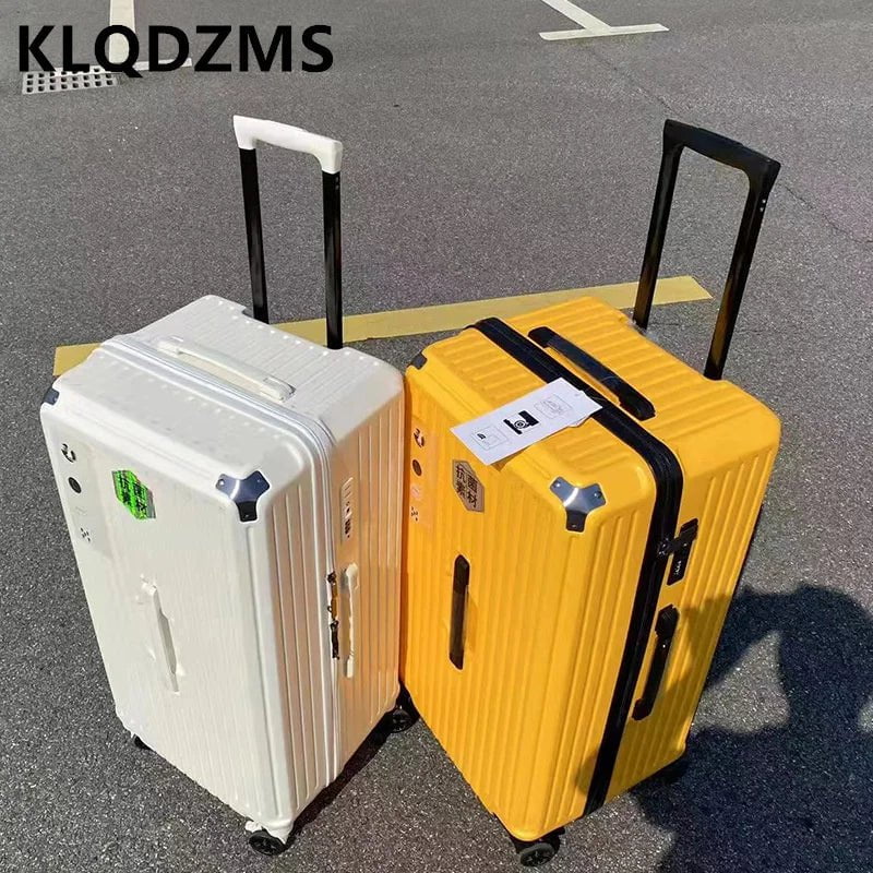 Storazone KLQDZMS 22"24"26"28"30"32"34" Luggage New PC Rolling Trolley Case Women Large Capacity Fashion Password Package Men's Suitcase