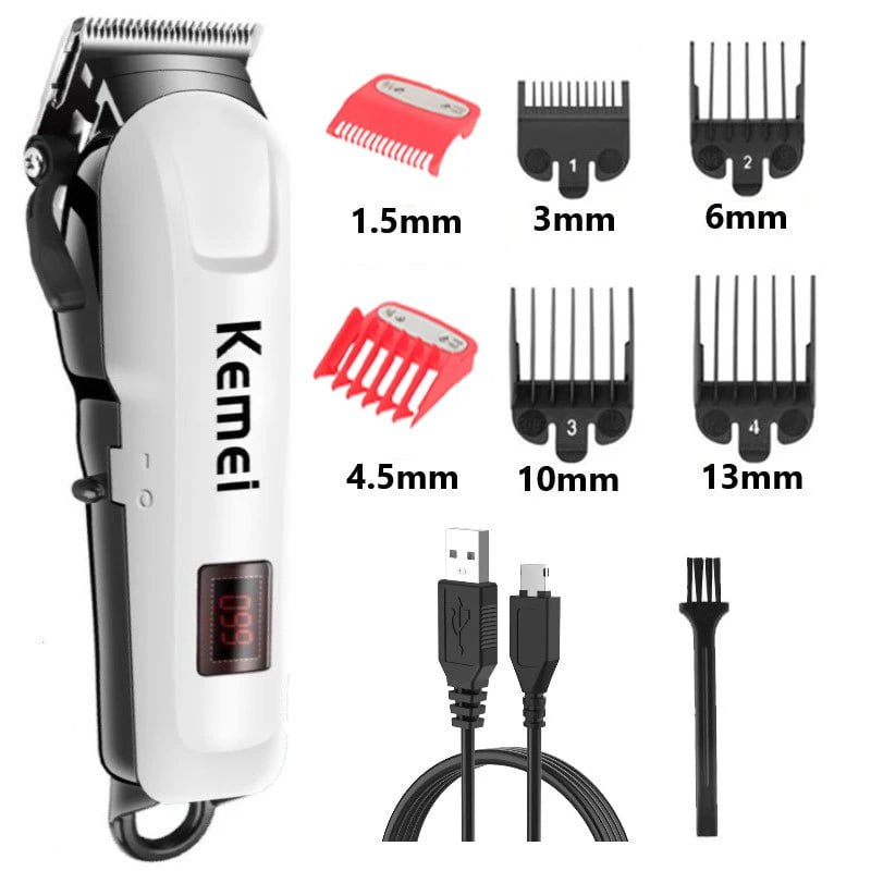 Storazone KM-809A -A Electric Hair Clipper Hair Cut Maching Wireless Trimmer men Professional Clipper Machine Rechargeable Hair Cut Barber 809A