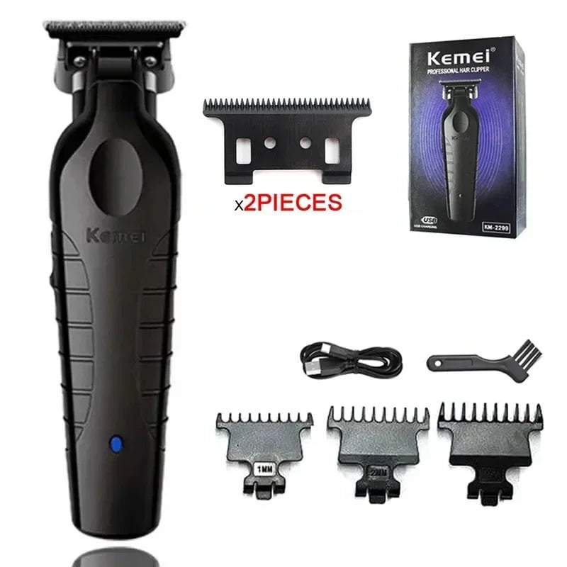 Storazone KM2299 ceramic blade Kemei KM-2299 Hair Trimmer Machine Men's Haircut Machine Hair Clipper Professional Hair Cutter Hair Cutting Machine Clipper Hair