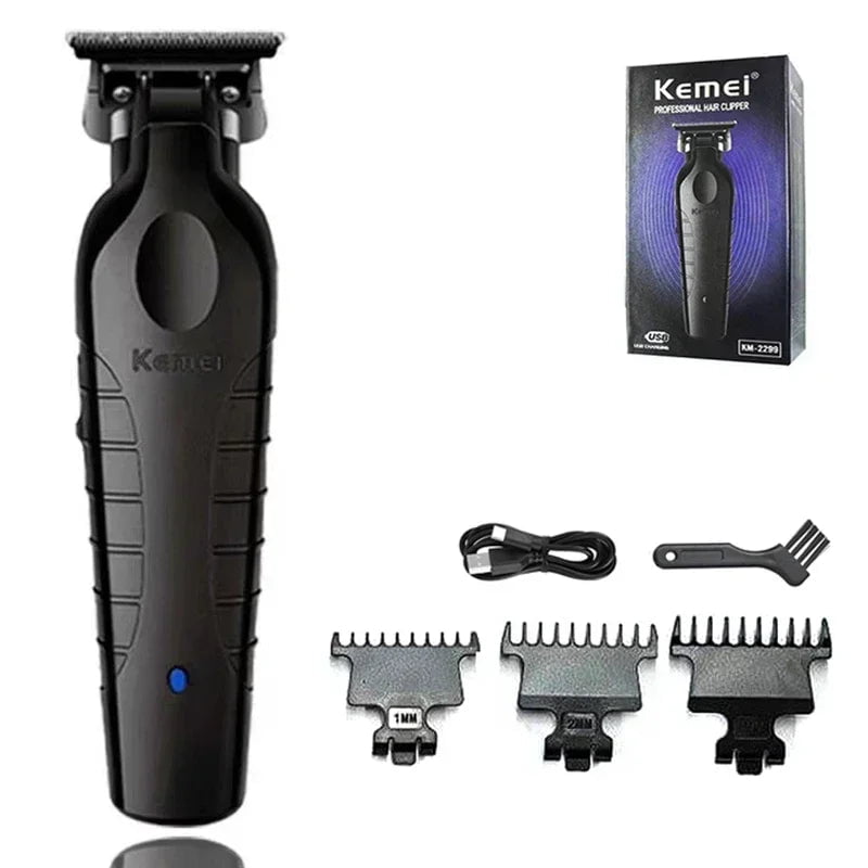 Storazone KM2299 with box Kemei KM-2299 Hair Trimmer Machine Men's Haircut Machine Hair Clipper Professional Hair Cutter Hair Cutting Machine Clipper Hair