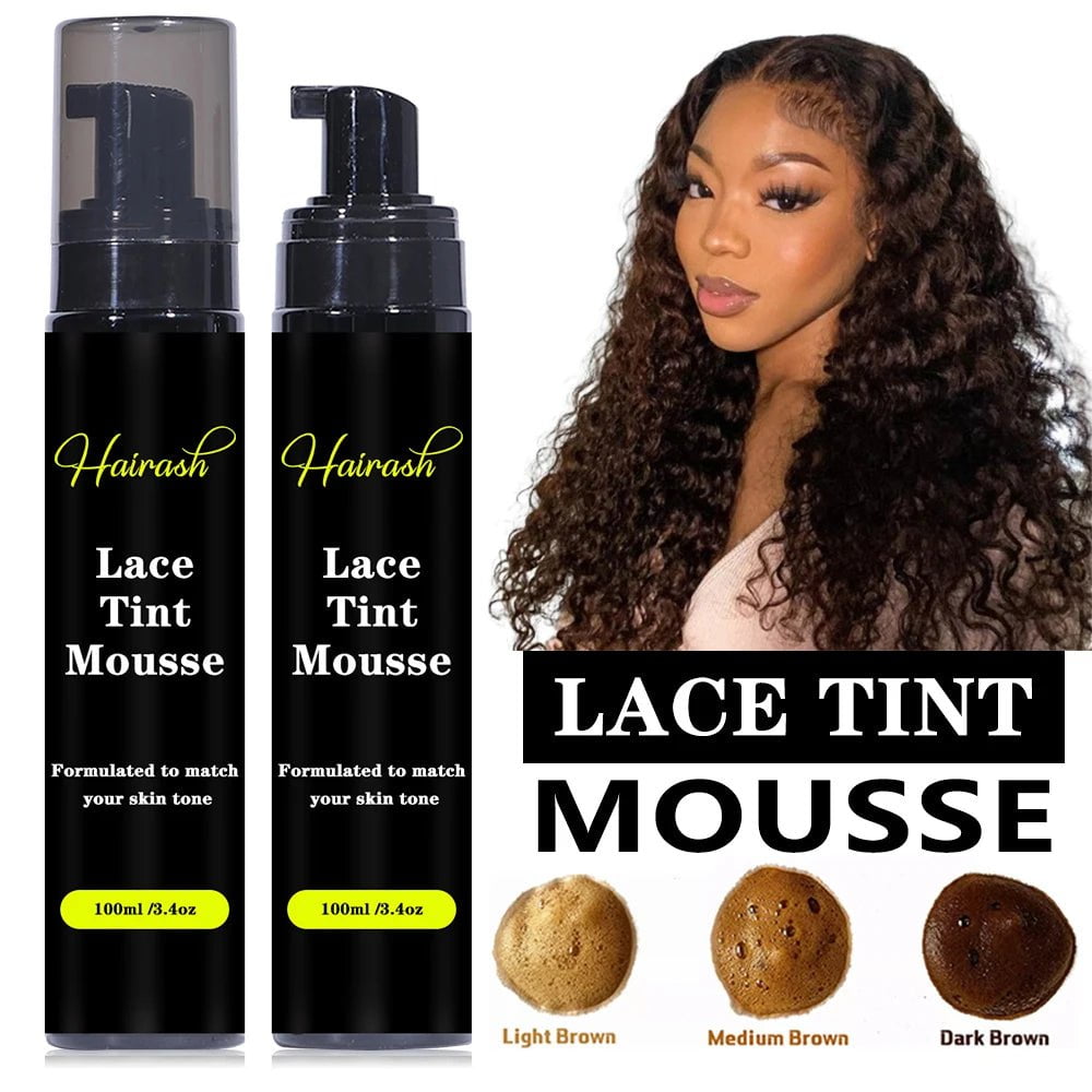 Storazone Lace Tint Mousse Waterproof Lace Wig Glue For Lace Front Wig Invisible Hair Glue+Wax Stick Edge Control + Glue Remover