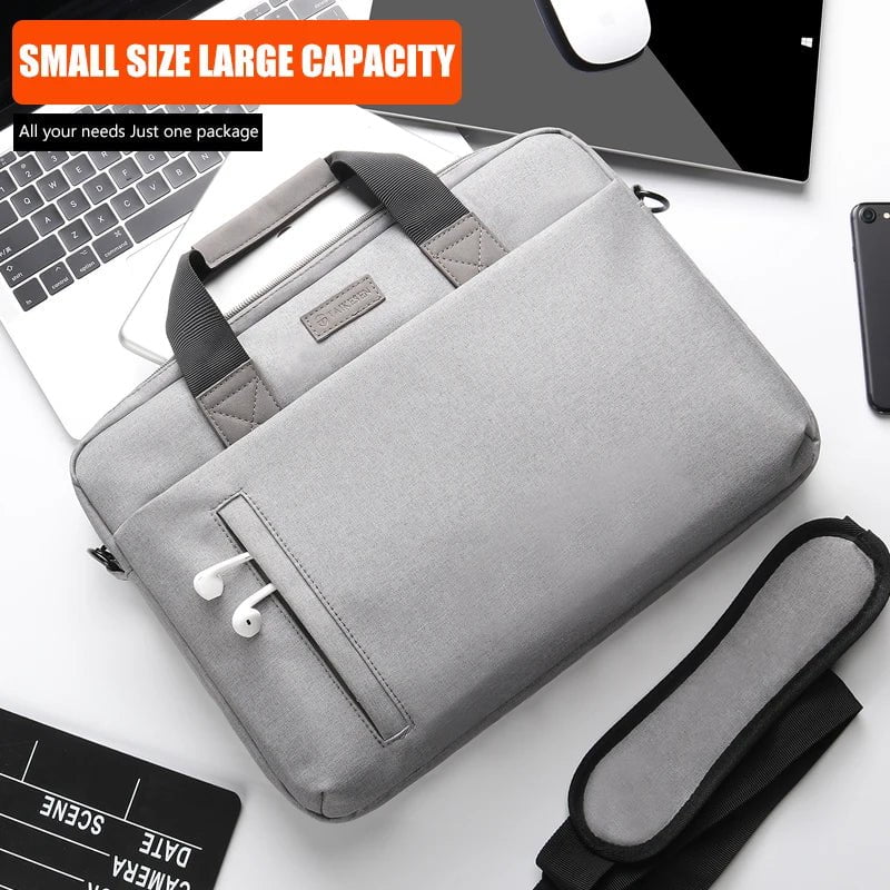 Storazone Laptop Bag case 13.3 14 15.6 17.3 inch Waterproof Notebook Bag for Macbook Air Pro 13 15 Computer Shoulder Handbag Briefcase Bag