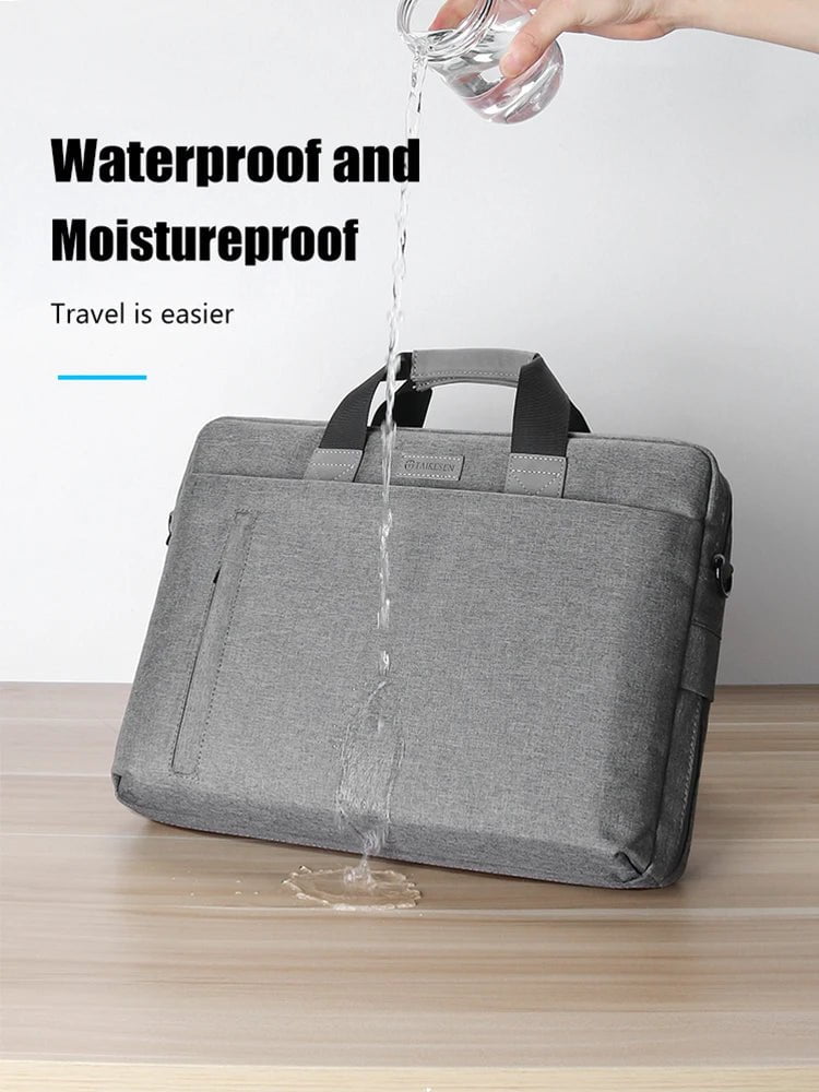 Storazone Laptop Bag case 13.3 14 15.6 17.3 inch Waterproof Notebook Bag for Macbook Air Pro 13 15 Computer Shoulder Handbag Briefcase Bag