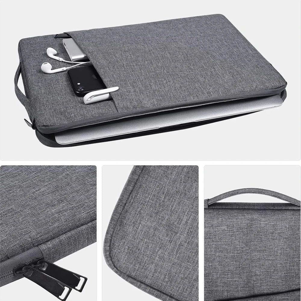 Storazone Laptop Sleeve Handbag Case for Macbook Pro Air 13.3 14 15 15.6 15.4 16 inch Waterproof Notebook Cover for Lenovo ASUS Xiaomi Bag