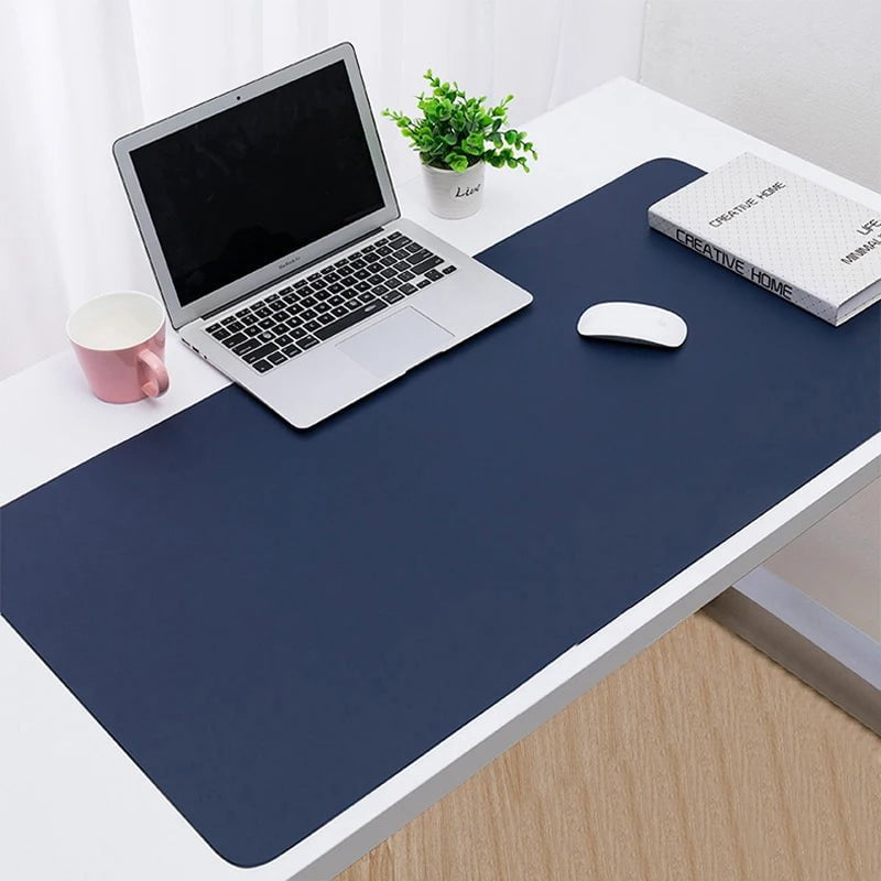 Storazone Large Computer Mouse Pad Gaming MousePad Waterproof PU Leather Mouse Mat Gamer XXL Mause Carpet PC Desk Mat keyboard pad
