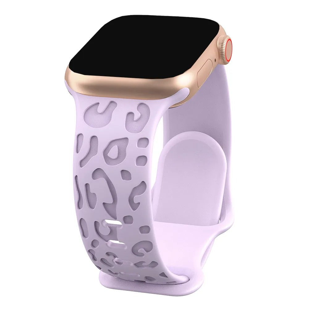 Storazone Lavender / 38mm 40mm 41mm / CHINA Strap For Apple Watch Band 45mm 44mm 42mm 41mm 40mm 49mm 40 mm Engraved correa bracelet iwatch series ultra 2 9 7 se 3 6 8 5 4