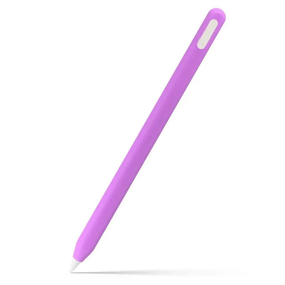 Storazone Lavender For Apple Pencil 2 Silicone Case For Ipencil 2nd Generation Anti-lost Anti-scratch Protective Cover Sleeve Pencil Cap