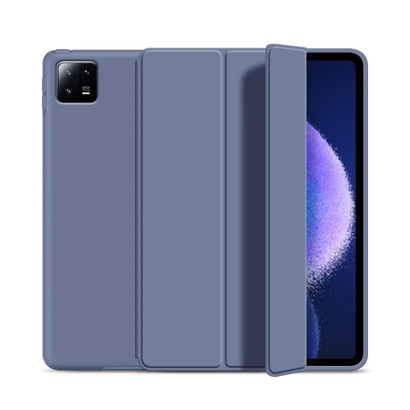 Storazone Lavender / Xiaomi Pad 6 / Russian Federation Smat Case For Xiaomi Pad 6 2023 11 inch PU Leather Tri-folding Magnetic Cover Funda For Xiaomi Mi Pad 6 MiPad 6 Pro 2023 Case